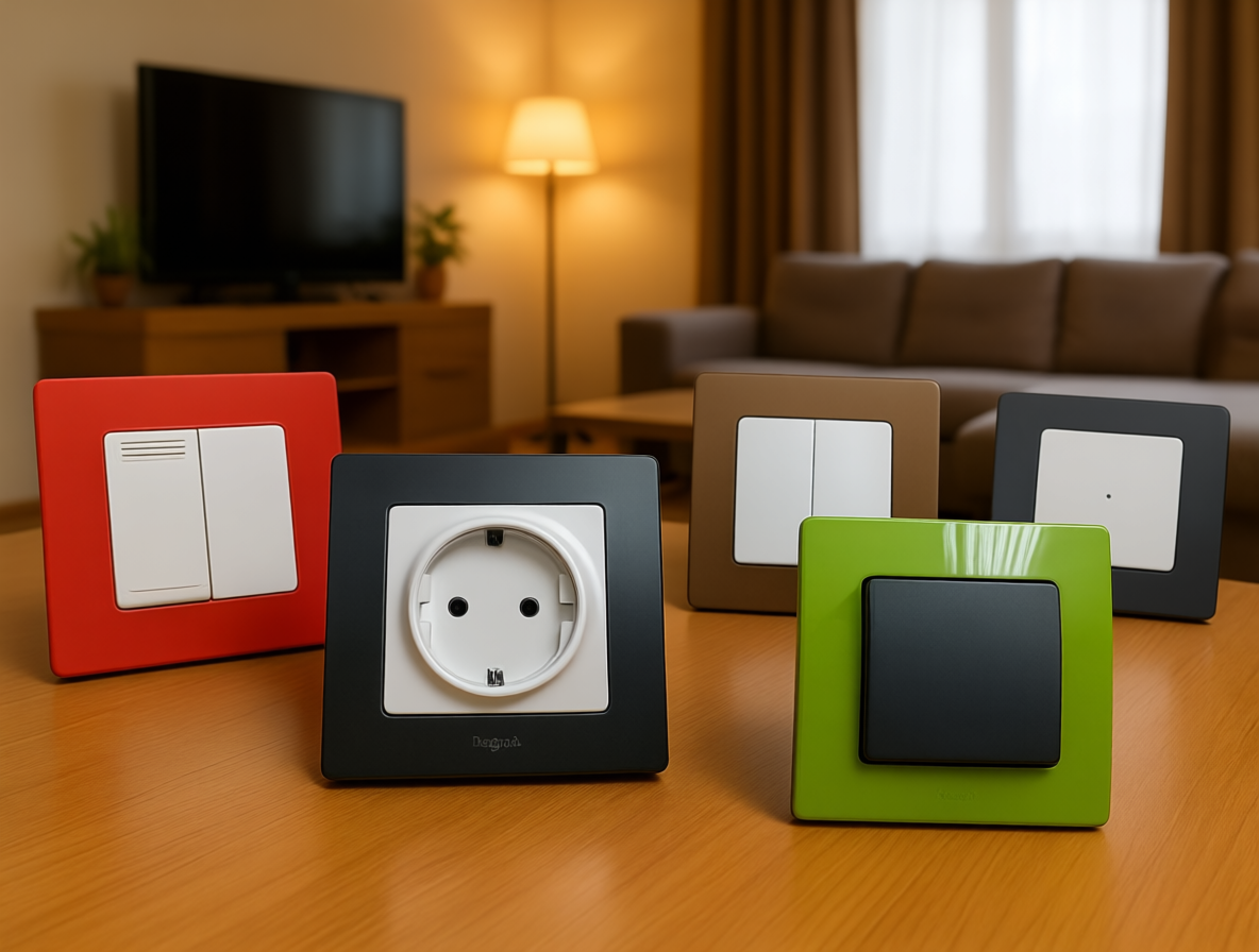 Розетки и выключатели в современной квартире