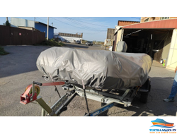 Тент на лодку Polar Bird модель PB-420E 2020 г.  пол-стеклокомпозит