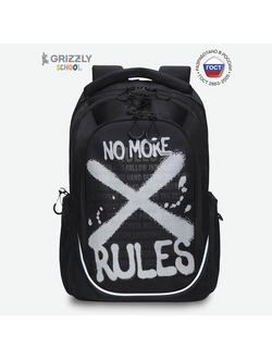 Рюкзак школьный GRIZZLY RU-335-2 черный