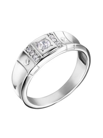 Мужское золотое кольцо с бриллиантами арт. 810285.