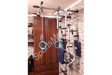 ДСК МОДЕЛЬ "АТЛЕТ" с ГИМНАСТИЧЕСКИМИ КОЛЬЦАМИ. 