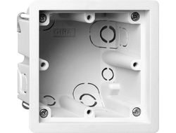 Gira 289600, Установочный корпус для плоского монтажа, 1 пост