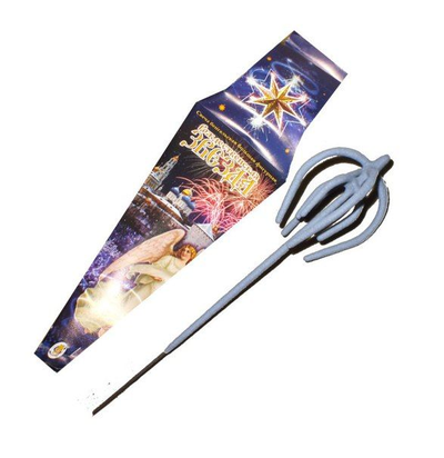 ФИГУРНАЯ БЕНГАЛЬСКАЯ СВЕЧА РОЖДЕСТВЕНСКАЯ ЗВЕЗДА