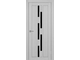 Межкомнатная дверь "Турин-551" дуб серый (стекло сатинато)