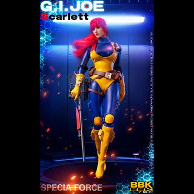 Скарлетт (G.I.Joe series) - Коллекционная ФИГУРКА 1/6 G.I.JOE Scarlett (BBK013) - BBK