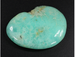 Хризопраз, полировка плоская, Австралия (34*25*5,5 мм, 8 г) №35680