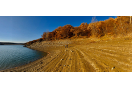 Партизанское водохранилище, изменение уровня воды