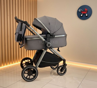 Детская коляска 3 в 1 Luxmom 560 Серый