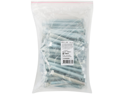 Болт оц. М10 х 80 п/р din933, уп. 50 шт. ХВАТ, 27480-0