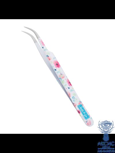 Пинцет изогнутый Lash&amp;Go