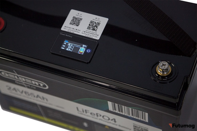 Литиевый тяговый аккумулятор Gelbert LiFePO4 (24V/65Ah/65A/1,560Wh) BT/Display