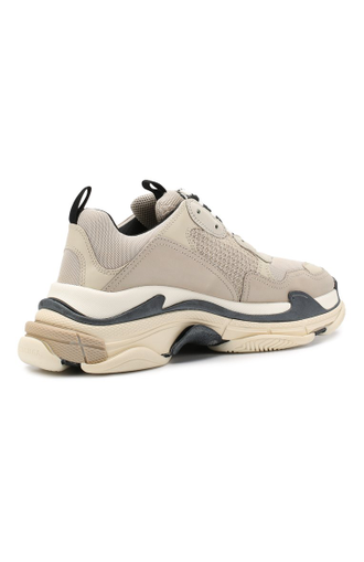 Triple s beige black deals