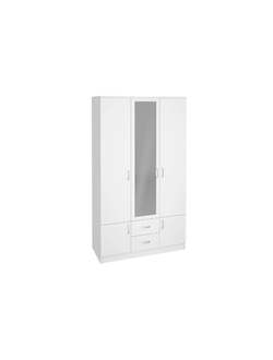 Ронда ШК-3 шкаф 3х створчатый Белый