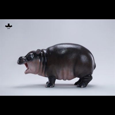 Большой бегемотик Му Денг - Коллекционная ФИГУРКА 1/6 MooDeng Plus Static Animal Model (JXK285) - JXK