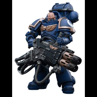 Примарис Эрадикатор Ультрамаринов (Warhammer 40k) - КОЛЛЕКЦИОННАЯ ФИГУРКА 1/18 Ultramarines Primaris Eradicator2 (JT3532) - JOYTOY