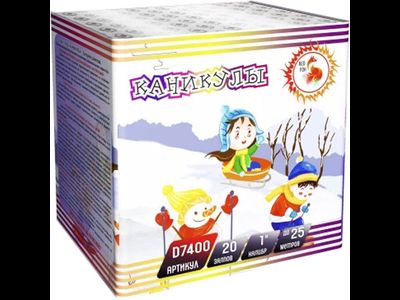 Фейерверк D7400 RED FOX