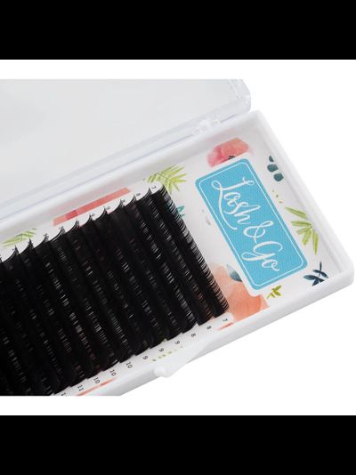 Ресницы чёрные Lash&amp;Go - MIX (16 линий) - m