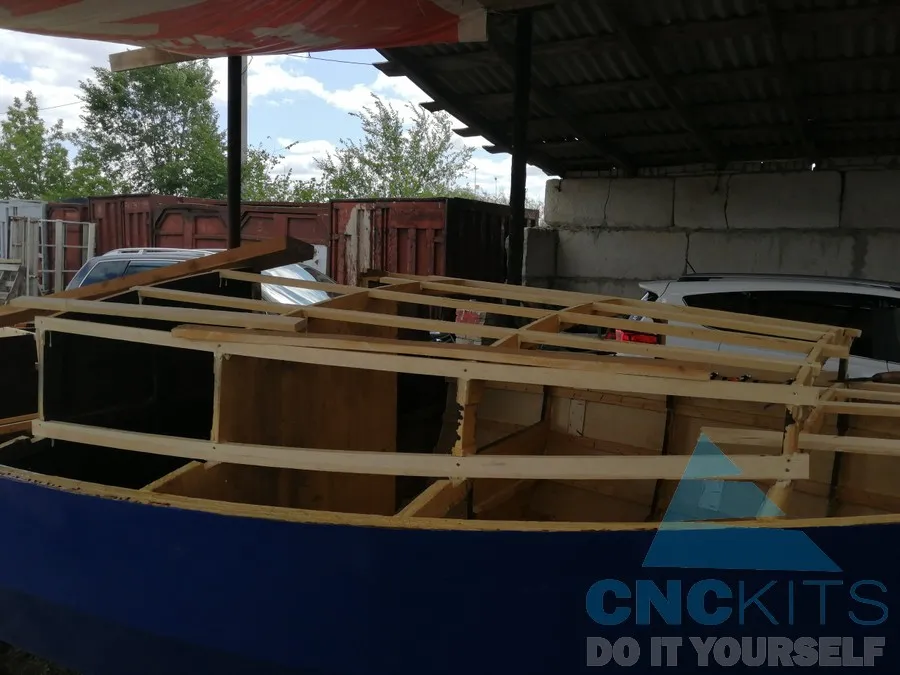 Постройка катера Краб-620 Фото 38