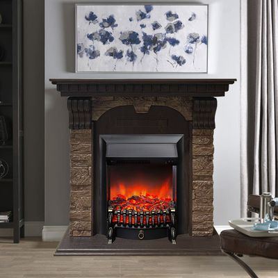 Электрокамин Дублин BL M5 с очагом Fobos