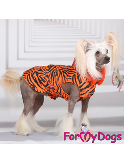 FOR MY DOGS попона тигр оранжевая