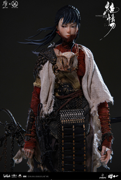 Демоническая японка - КОЛЛЕКЦИОННАЯ ФИГУРКА 1/6 scale RUTHLESS BLADE Deluxe Edition (JPT-012A) - JPT design X POP COSTUME