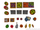 Vegetable supplies (PAINTED)