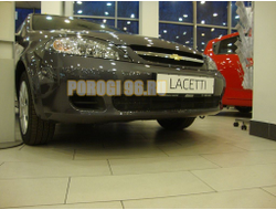 Защита радиатора Chevrolet Lacetti hb black