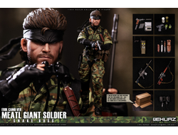 ПРЕДЗАКАЗ - Биг Босс (серия Metal Gear) - Коллекционная ФИГУРКА 1/6 Metal Giant Soldier SNAKE BOSS ERDL camo (EKS011) - EKUAZ STUDIO ?ЦЕНА: 27500 РУБ.?