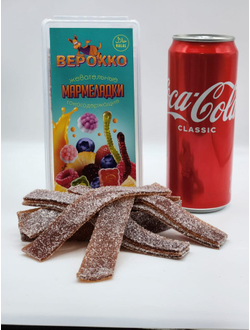 Жевательный мармелад Ленточки кислые КОЛА, 250г