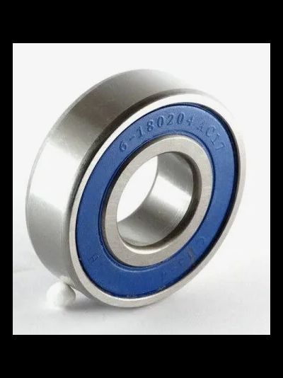 Подшипник радиальный шариковый однорядный 6-180204АC17 (6204.2RS.P6Q6/W63) ГОСТ 520-2002