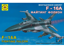 Сборная модель: (Моделист 207202) Многоцелевой самолет F-16A "Файтинг Фолкон"