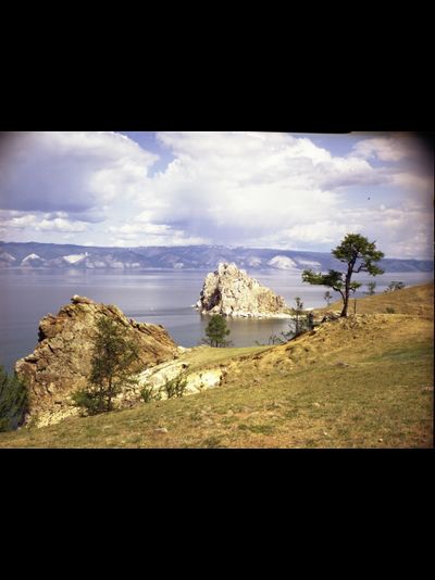 Купить греющую картину с фото скалы