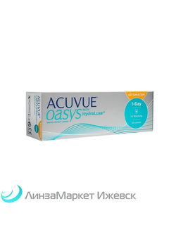 Торические ежедневные контактные линзы ACUVUE OASYS 1-DAY FOR ASTIGMATISM в ЛинзаМаркет Ижевск