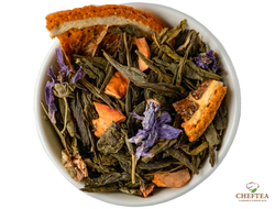 Зеленый чай с апельсином и корицей - Зимний сон 150г