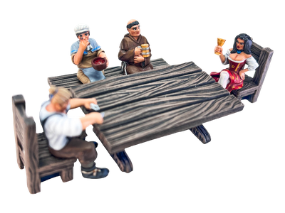 Обедающие горожане