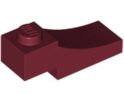 Arch 1 x 3 Inverted, Dark Red (70681 / 6337786)