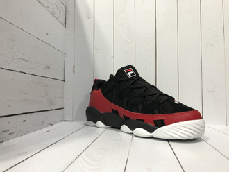 Кроссовки Fila Spaghetti мужские цвет черно-красный