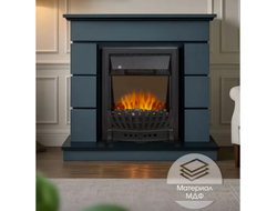 Электрокамин Modern GR-DK c Aspen Black