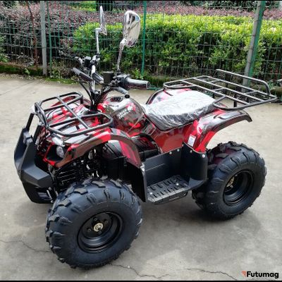 Квадроцикл GreenCamel Атакама T120 (48V 800W R8 Цепной привод) Армейский-красный