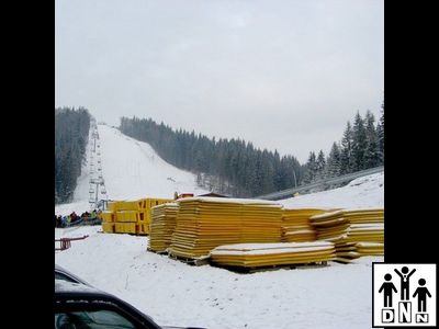 Мат П-образный (наружные размеры 2*0,4*0,5*0,4м, внутренние размеры 2*0,3*0,3*0,3м) для горнолыжных трасс DNN