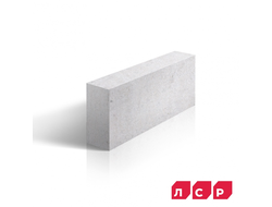 Газобетон ЛСР D400, 100х250х625мм прямой блок
