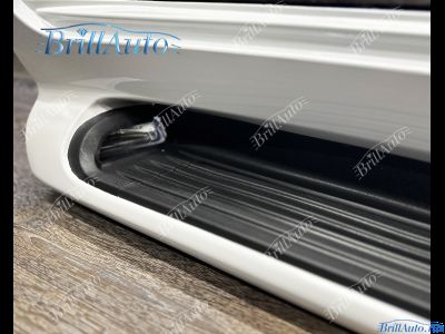 Подножки с подсветкой Toyota Land Cruiser 200 белые