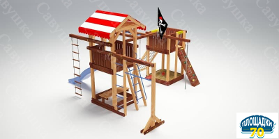 Купить Детская площадка Савушка 17 в Томске