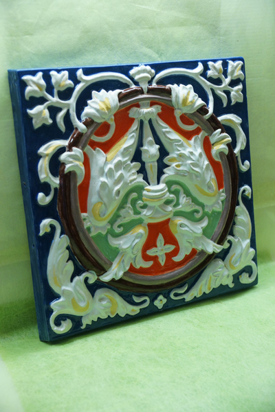 Узор "Орнаменталь" (фасадный изразец)