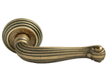 Дверные ручки RUCETTI RAP-CLASSIC-L 4 OMB Цвет - старая античная бронза
