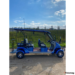 Гольфкар GreenCamel A42 126Ah (4+2 2500W 225/40-10' литые)