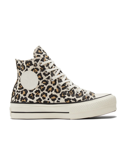 Кеды Converse Lift Platform HI Leopard