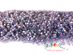 Toho 15/0 - 5г - 166DF Матовый радужный светлый танзанит