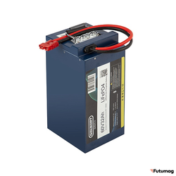 Литиевый тяговый аккумулятор Gelbert LiFePO4 (60V/32Ah/50A/1,920Wh) BT/Display