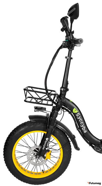 Электровелосипед SYCCYBA H2 (F11) 20AH желтый